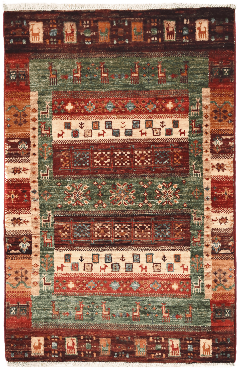 Khurjeen Rug - 96 cm x 62 cm