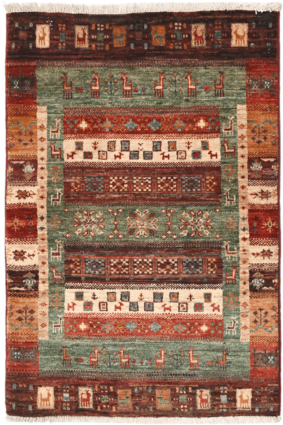 Khurjeen Rug - 96 cm x 64 cm