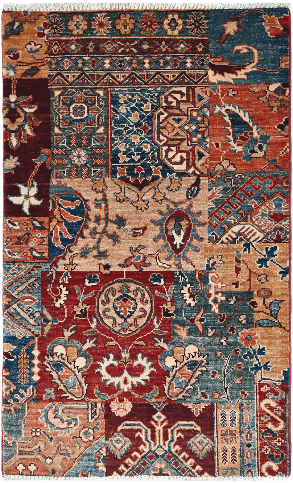 Patchwork Rug - 117 cm x 71 cm