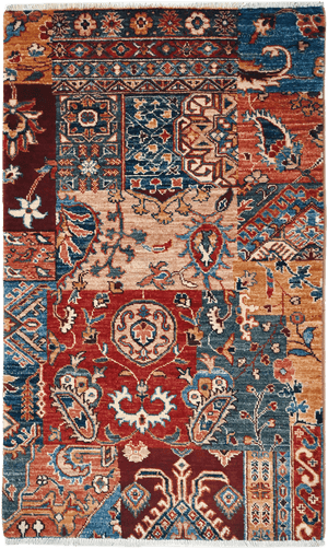 Patchwork Rug - 117 cm x 70 cm