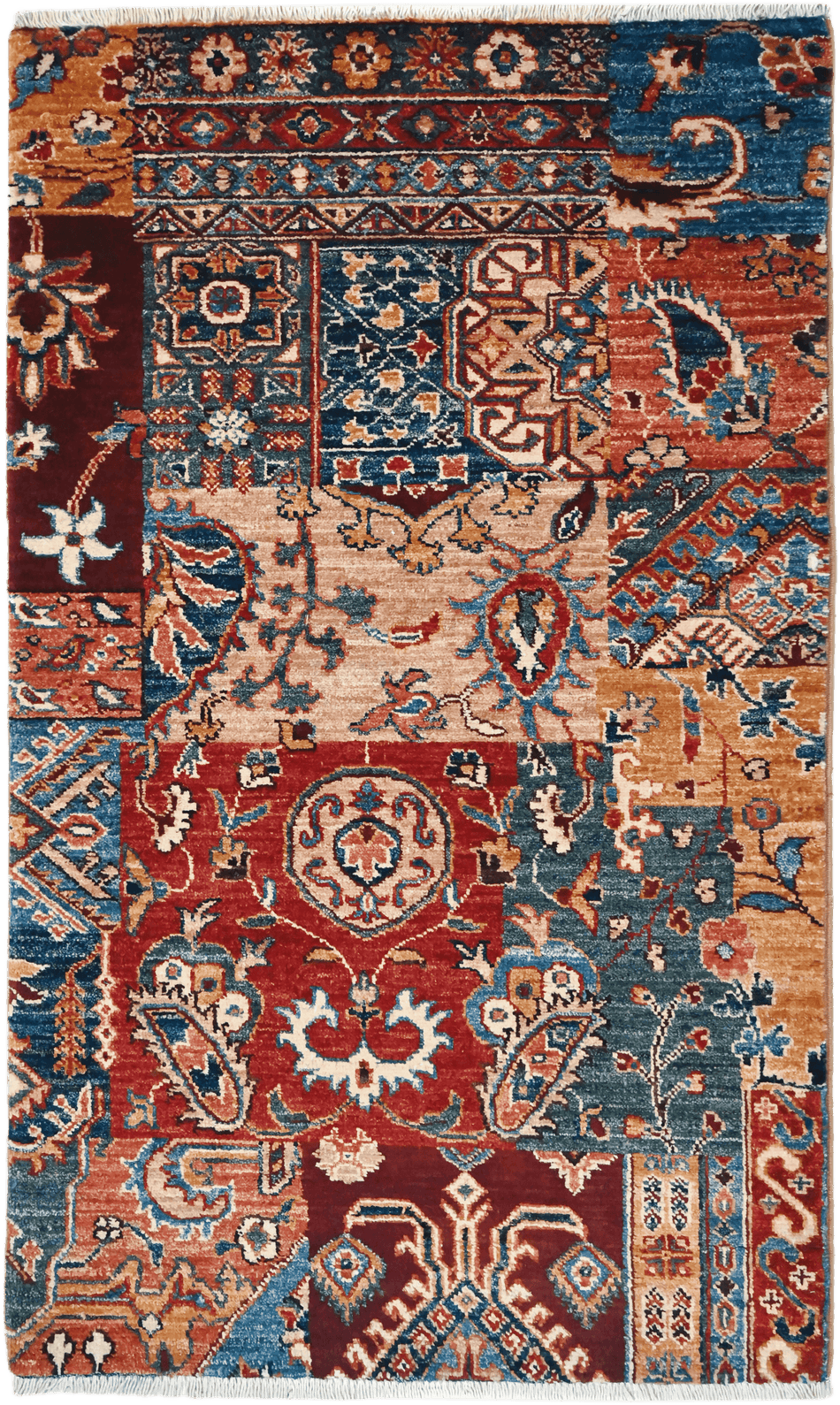 Patchwork Rug - 117 cm x 70 cm