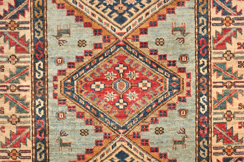 Super Kazak Runner - 305 cm x 81 cm