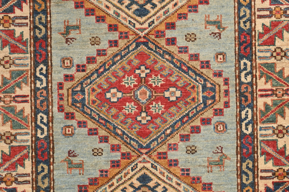 Super Kazak Runner - 307 cm x 83 cm