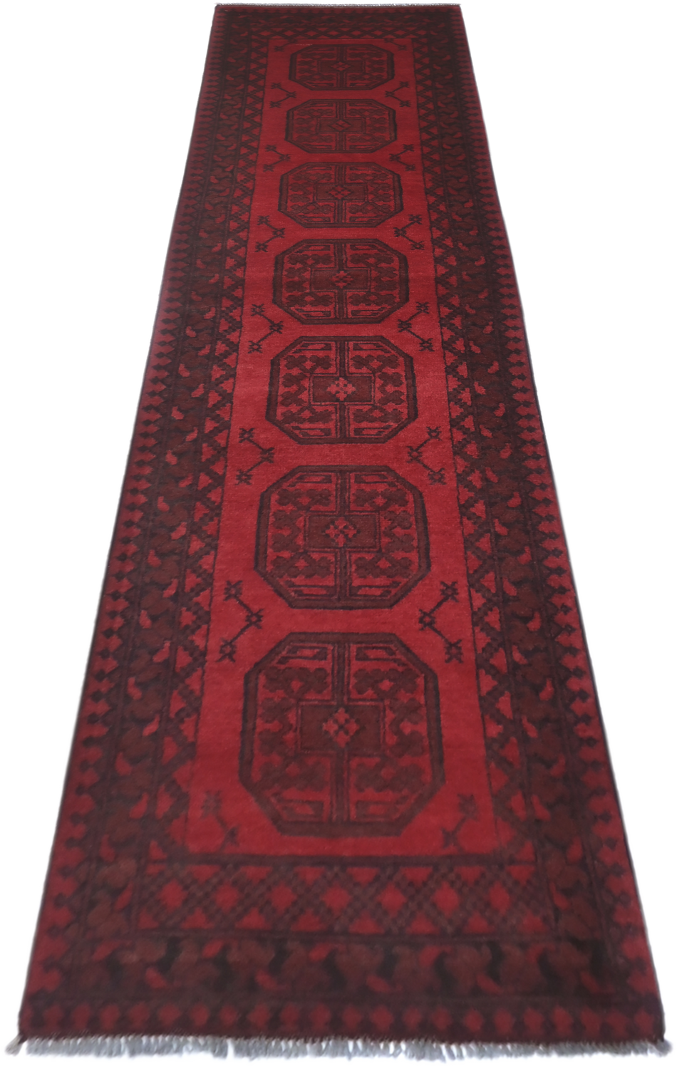 Turkoman Rug - 297 cm x 61 cm