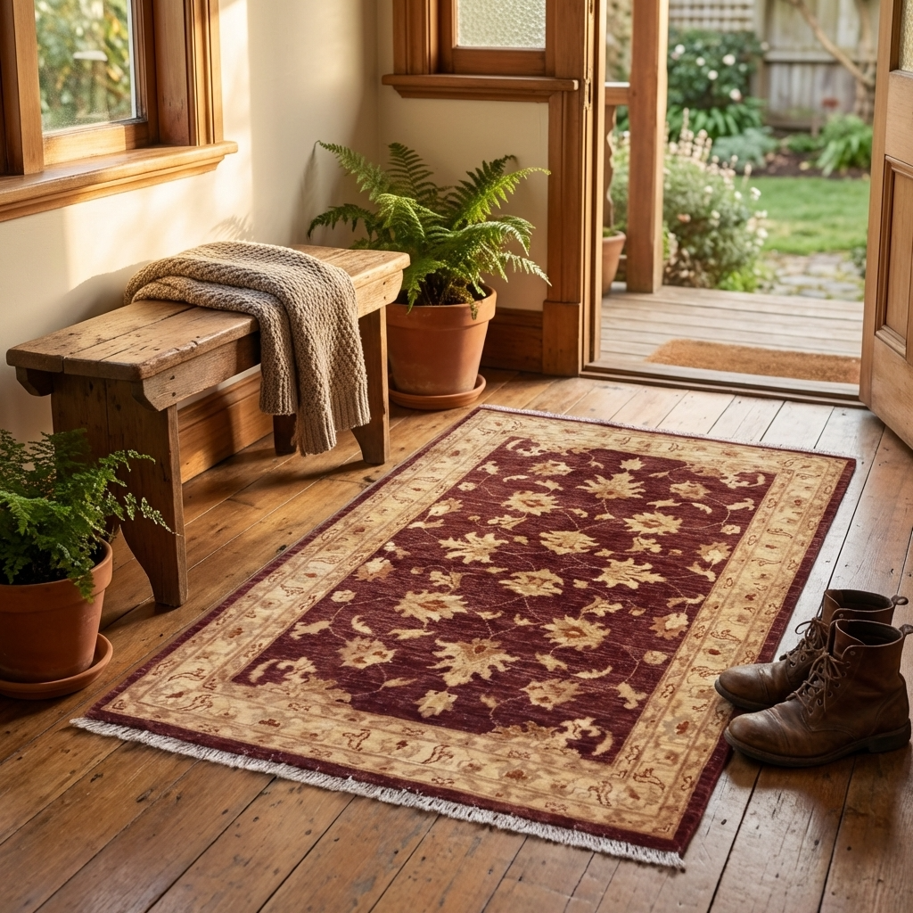 Chobi Rug - 151 cm x 108 cm