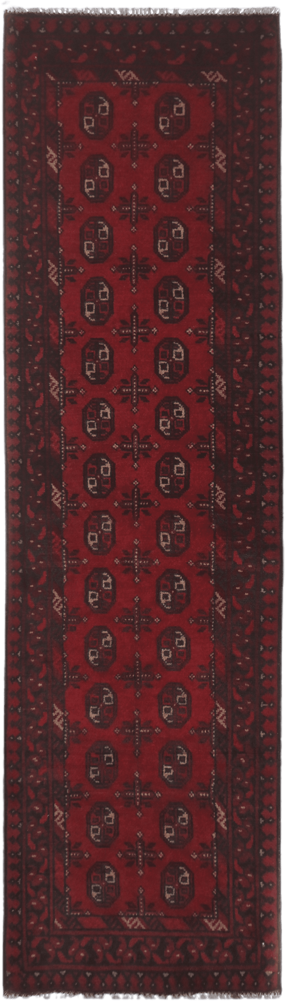 Turkoman Rug - 242 cm x 69 cm
