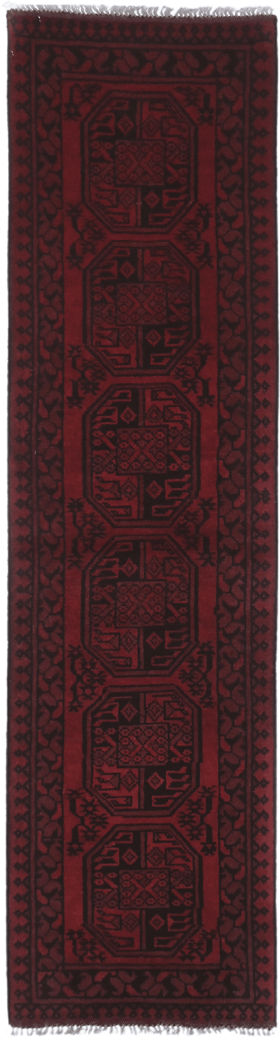 Turkoman Rug - 233 cm x 63 cm
