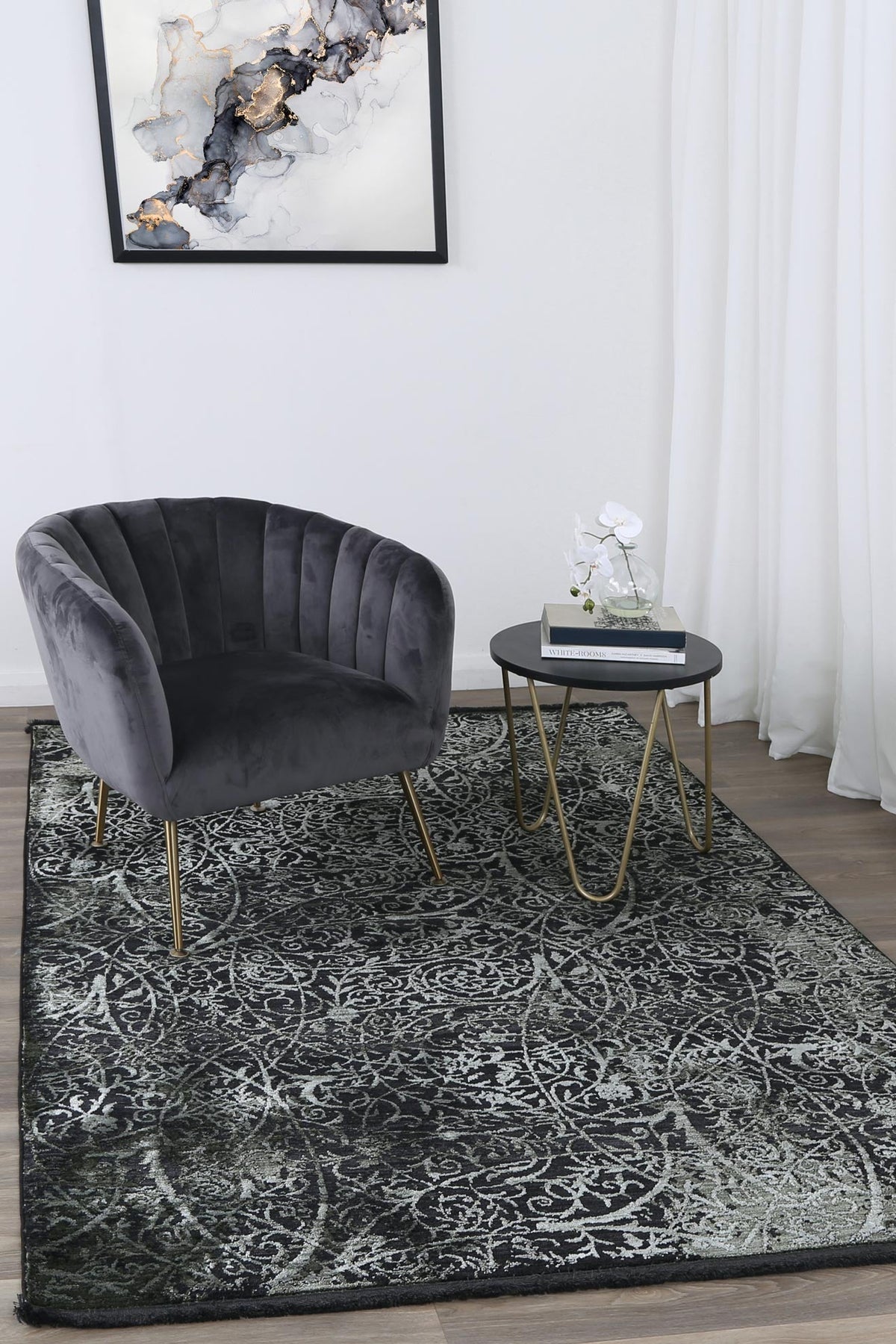 Entwine Rug Brooklyn 200 Emerald Entwine Rug – Persian Rug Gallery