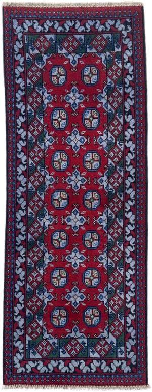 Turkoman Runner - 195 cm x 76 cm