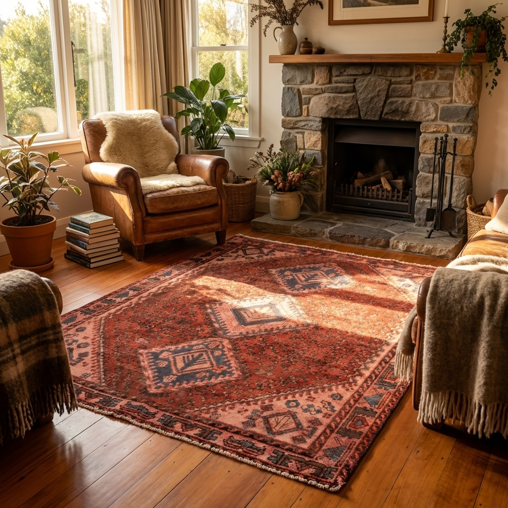 Shiraz Rug - 193 cm x 151 cm