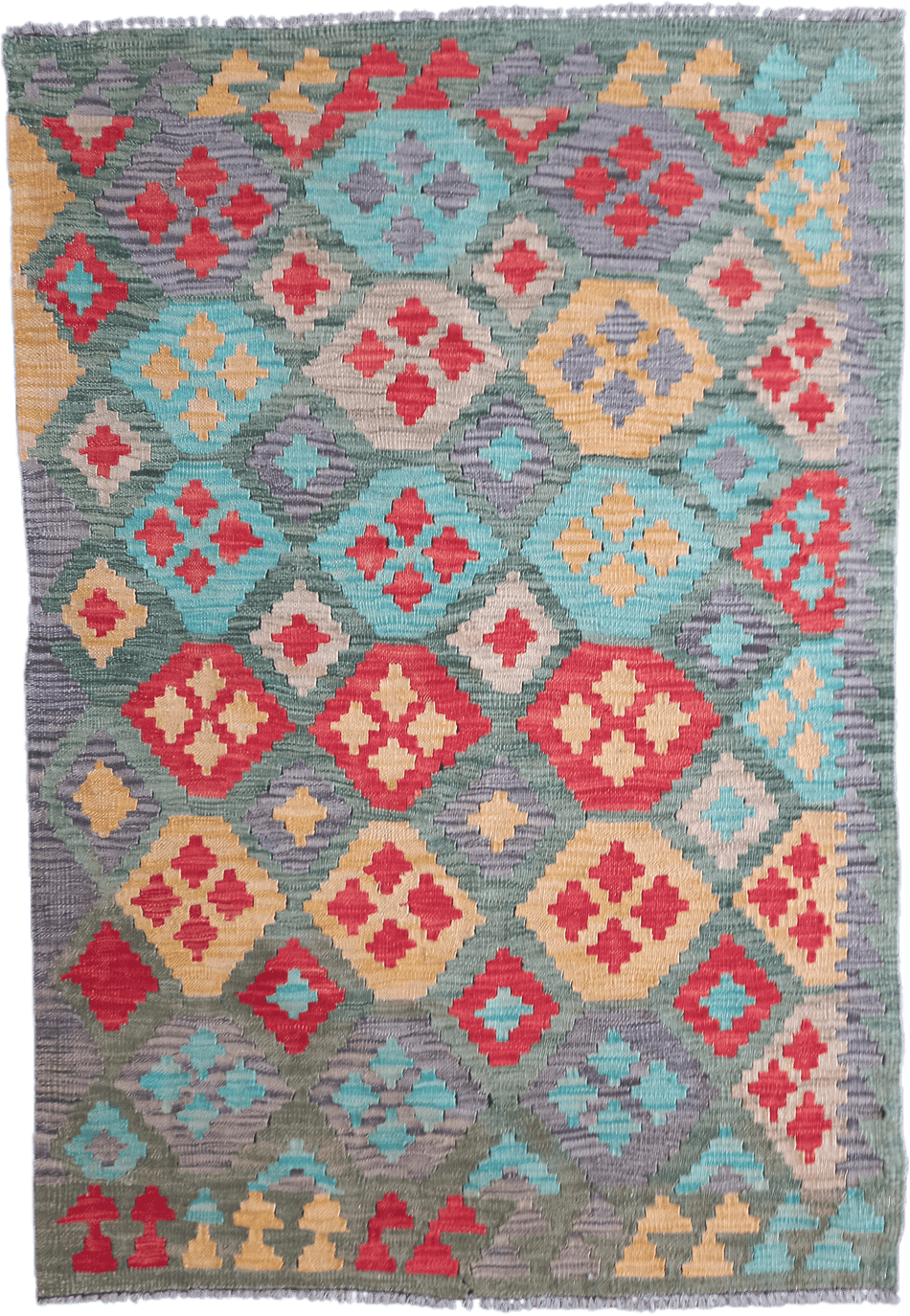 Chobi Kilim Rug - 151 cm x 103 cm