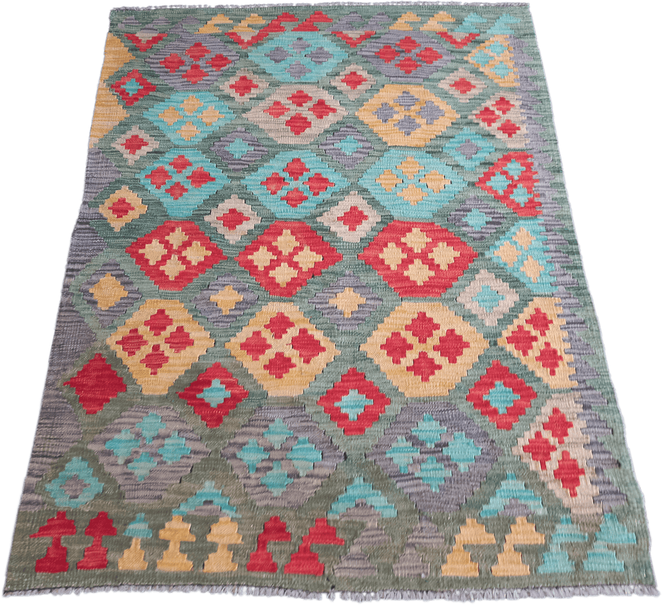 Chobi Kilim Rug - 151 cm x 103 cm