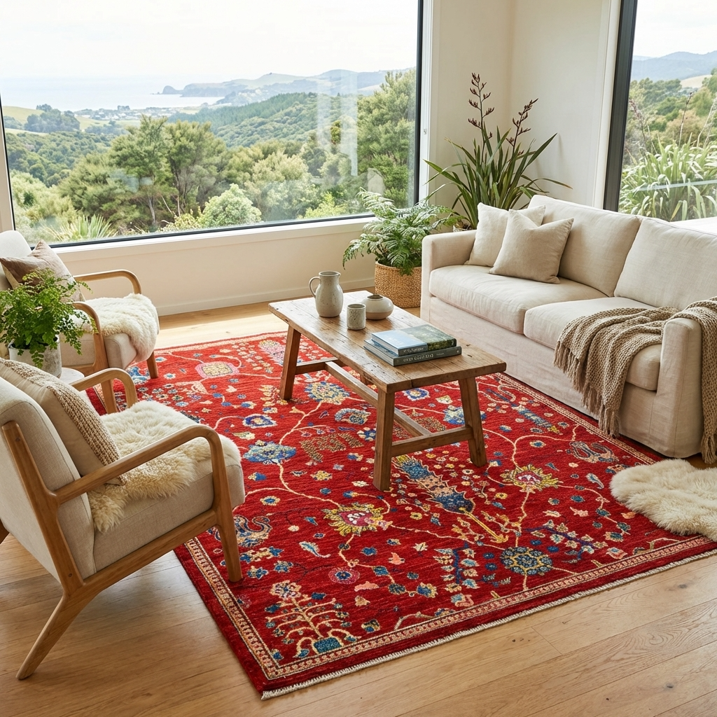 Khurjeen Rug - 224 cm x 165 cm