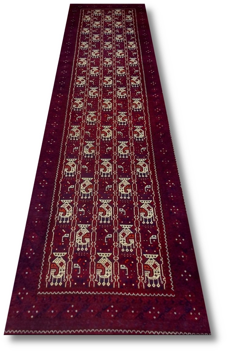 Roshnai Rug - 384 cm x 87 cm