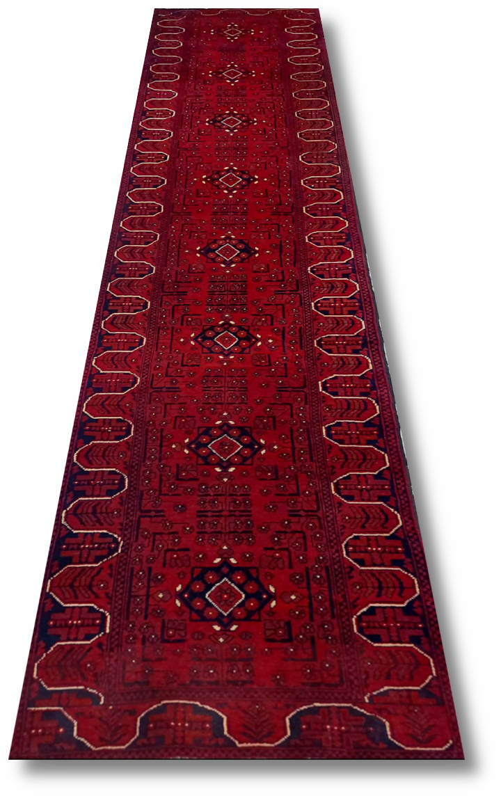 Khal Mohammadi Rug - 379 cm x 83 cm