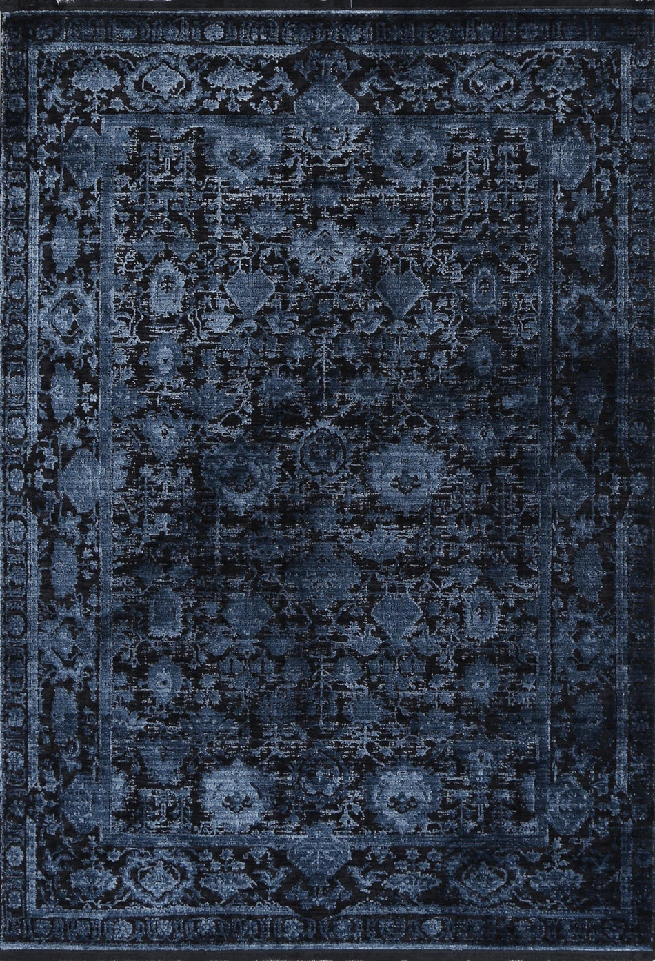 Brooklyn 300 Blue Ornate Rug