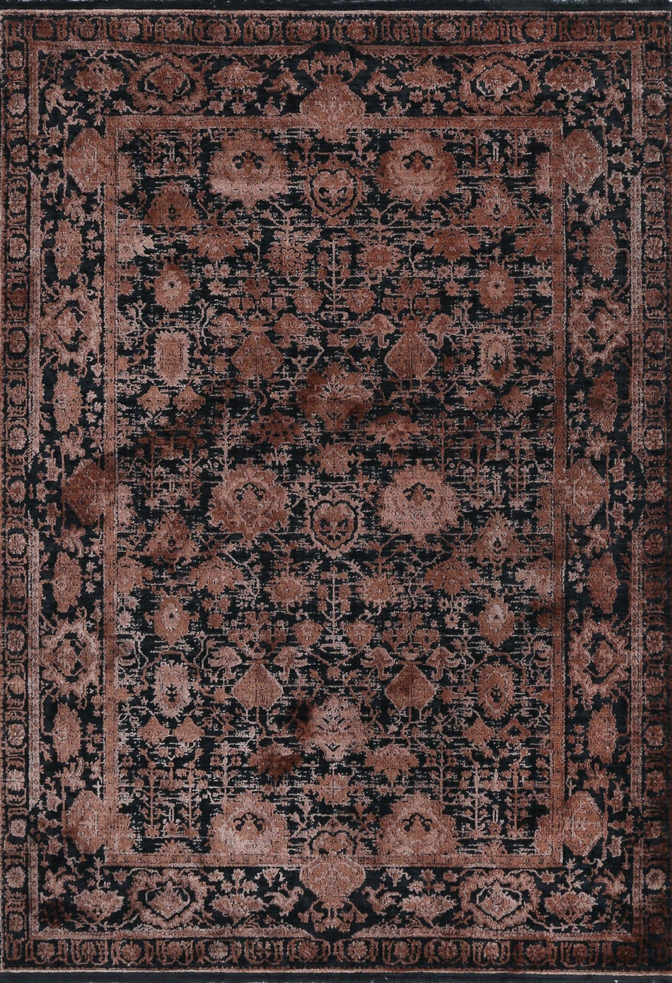 Brooklyn 300 Copper Ornate Rug