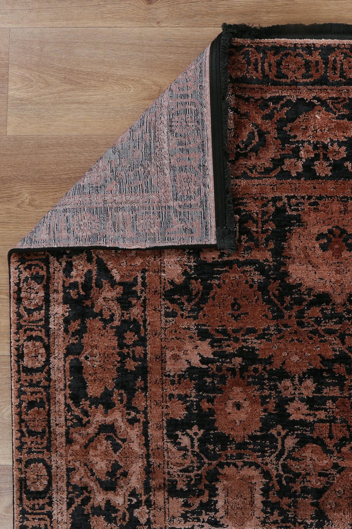 Copper Fur Rug Texture Brooklyn Copper Ornate Rug (300 E0153 920 Copper) – Persian Rug Gallery