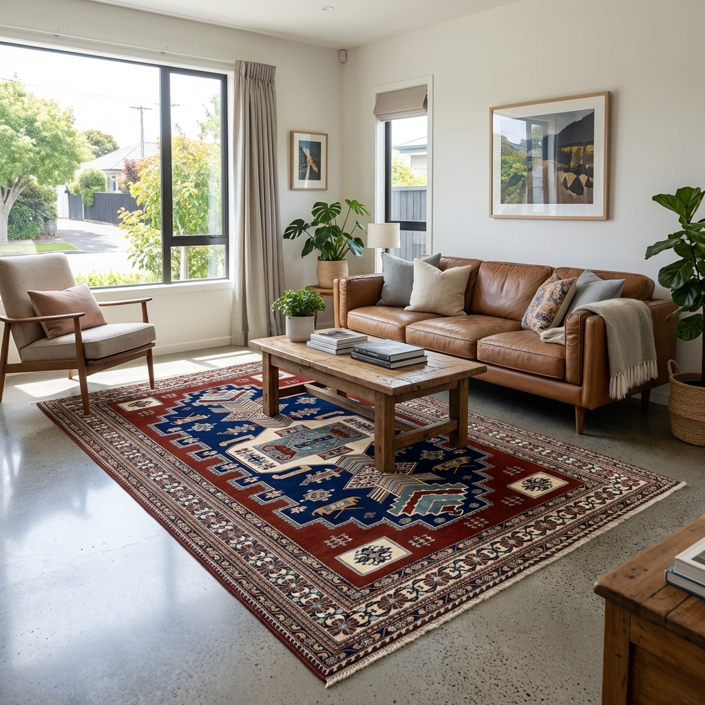 Shirvan Rug - 277 cm x 190 cm