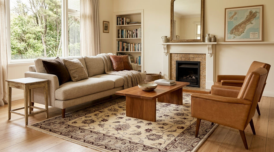 Chobi Rug - 301 cm x 208 cm