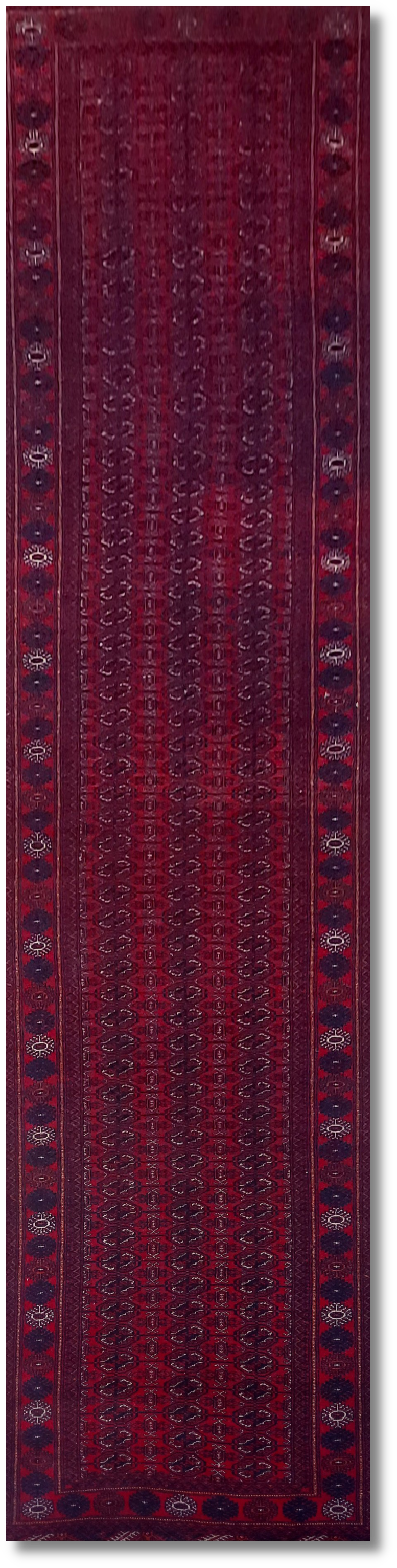 Fine Bokhara Rug - 370 cm x 88 cm