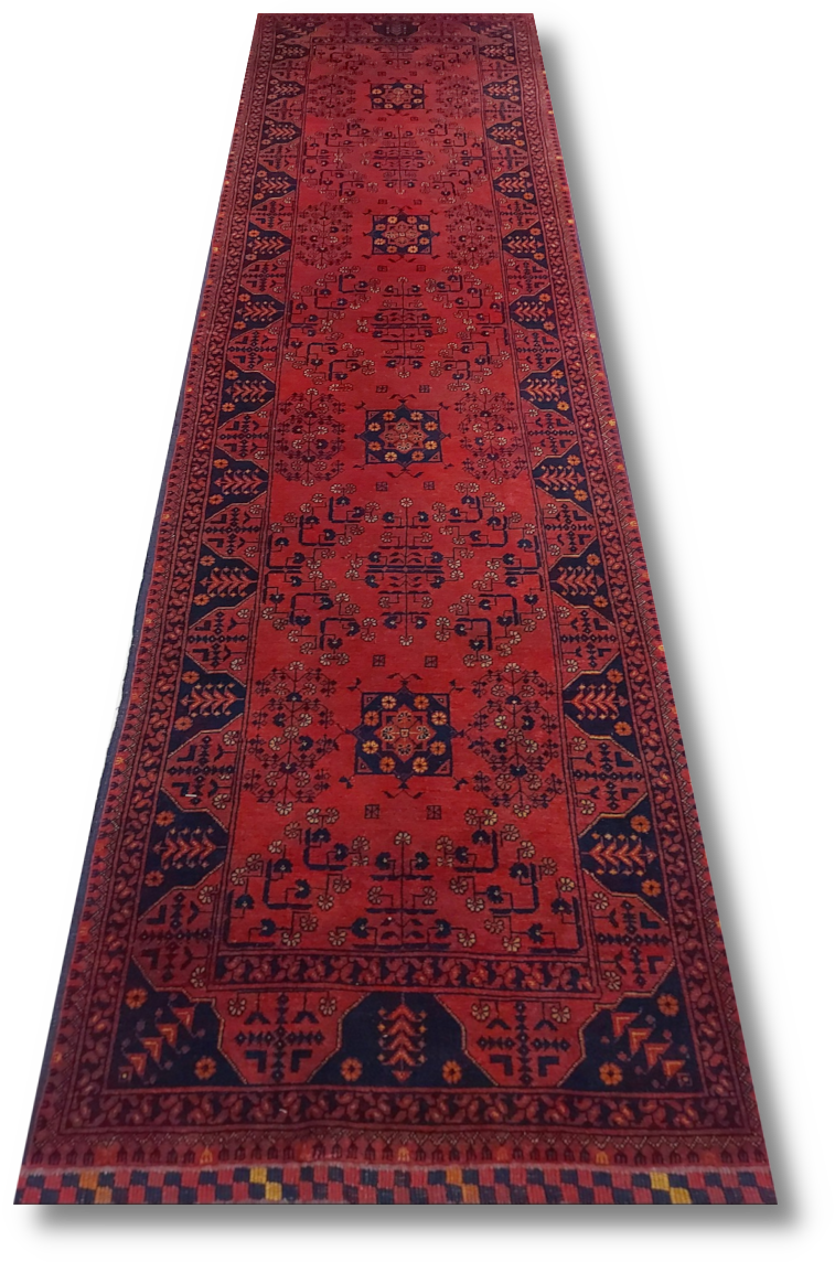 Khal Mohammadi Rug - 372 cm x 86 cm