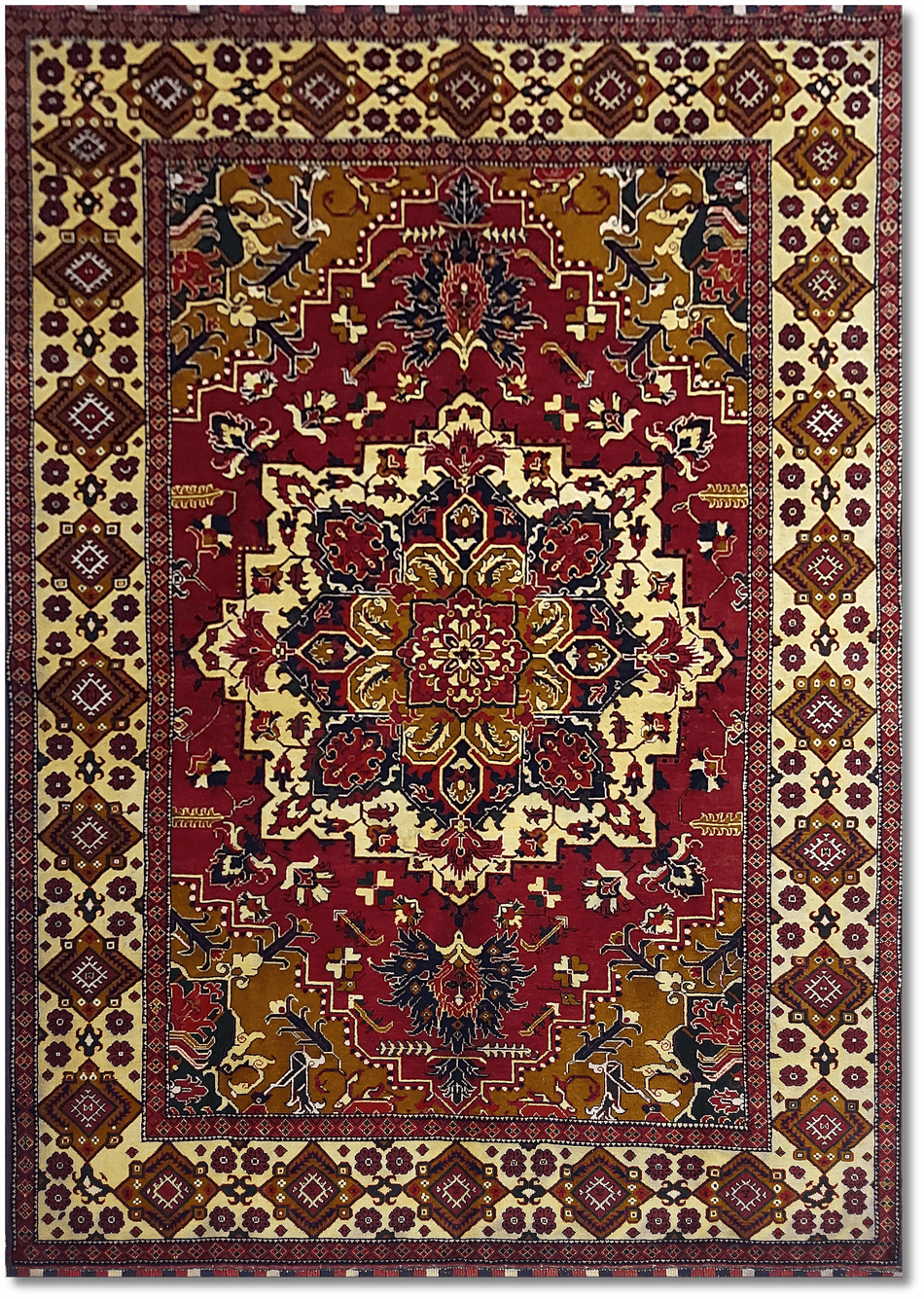 Karghai Rug - 281 cm x 200 cm