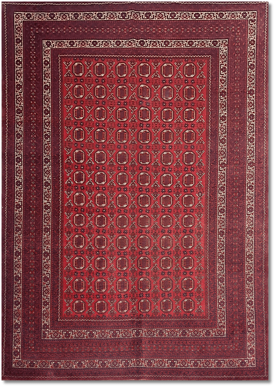 Fine Turkoman Rug - 287 cm x 194 cm