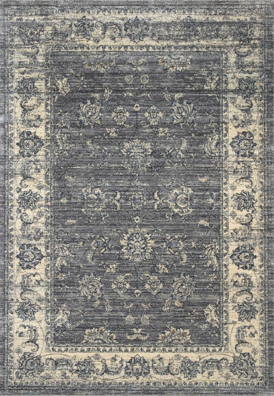 Atlanta Vintage-Look Grey Rug