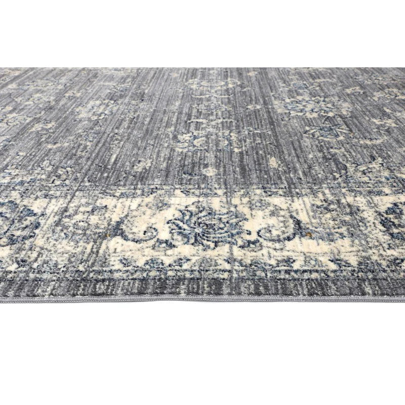 Grey Classic Rug Atlanta Vintage-Look Grey Rug – Persian Rug Gallery