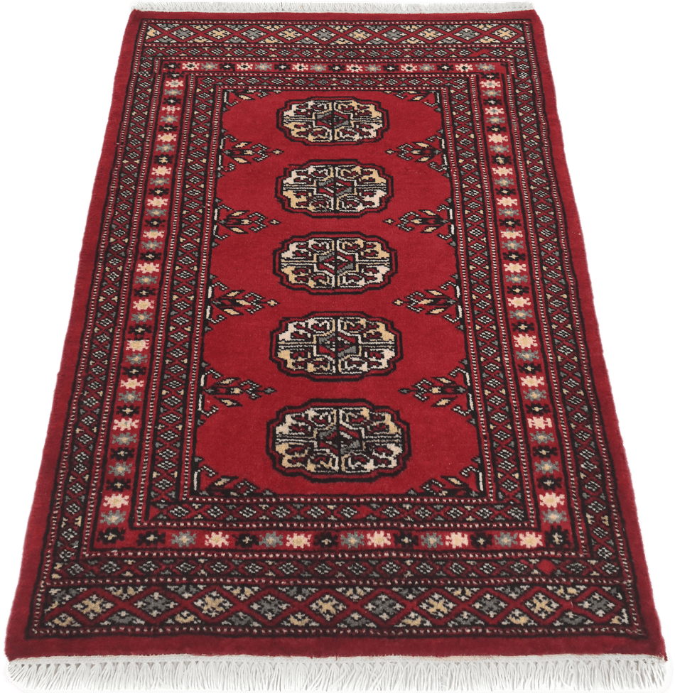 Bokhara Rug - 101 cm x 63 cm