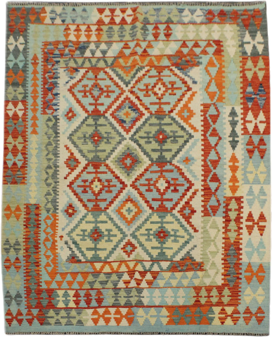 Chobi Kilim - 196 cm x 151 cm