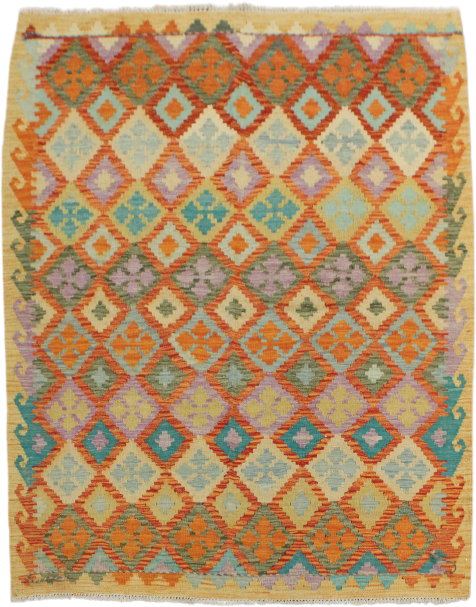 Chobi Kilim - 181 cm x 142 cm