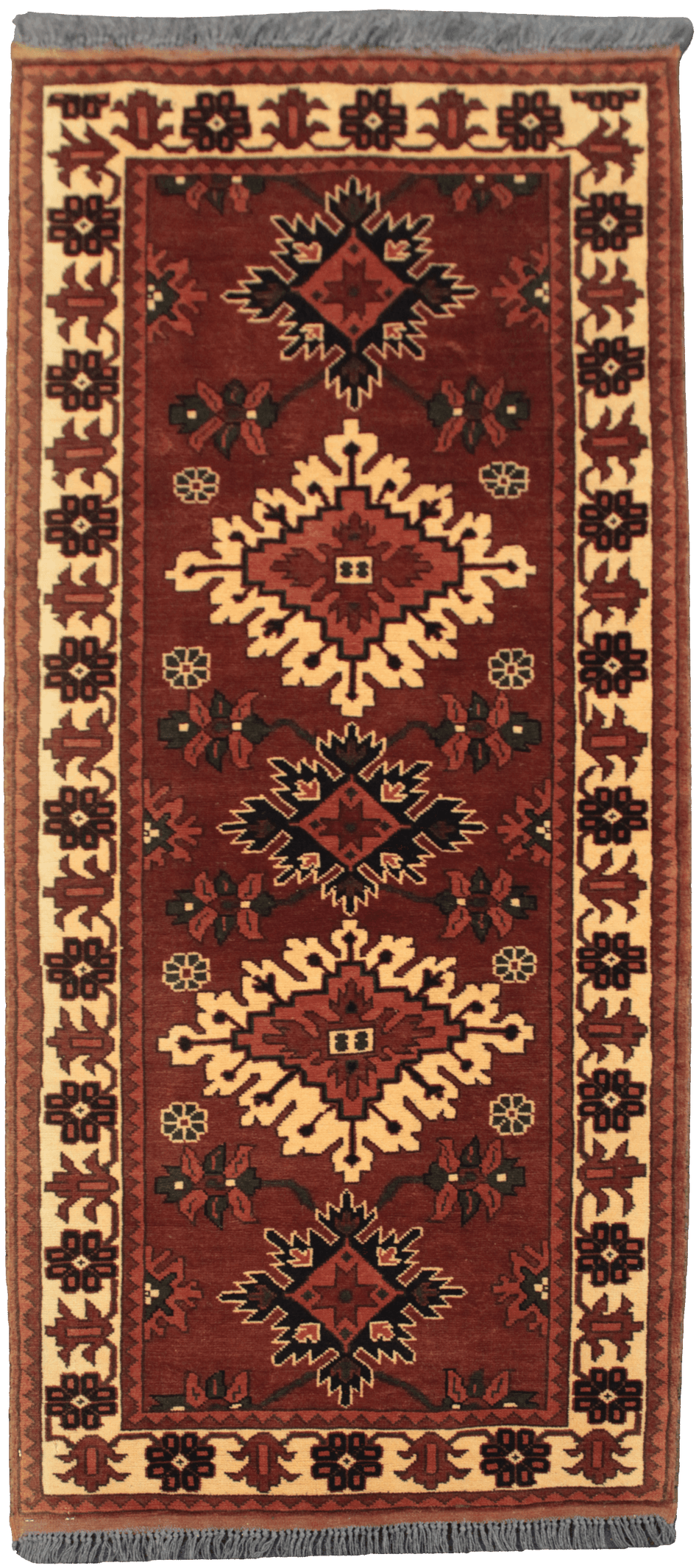 Karghai Rug - 187 cm x 84 cm