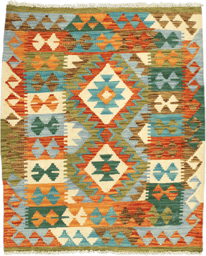 Chobi Kilim - 98 cm x 82 cm