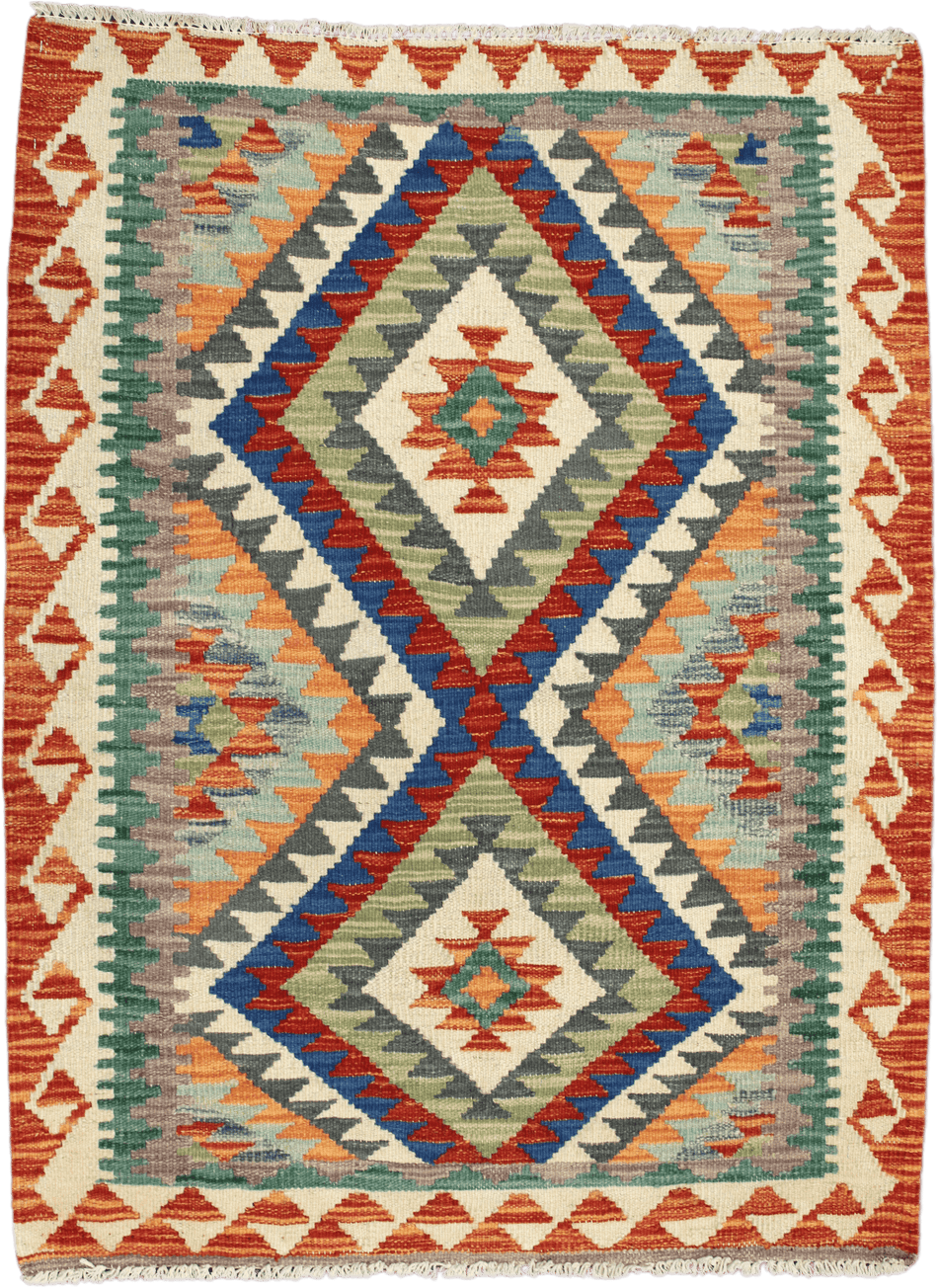 Chobi Kilim - 114 cm x 87 cm