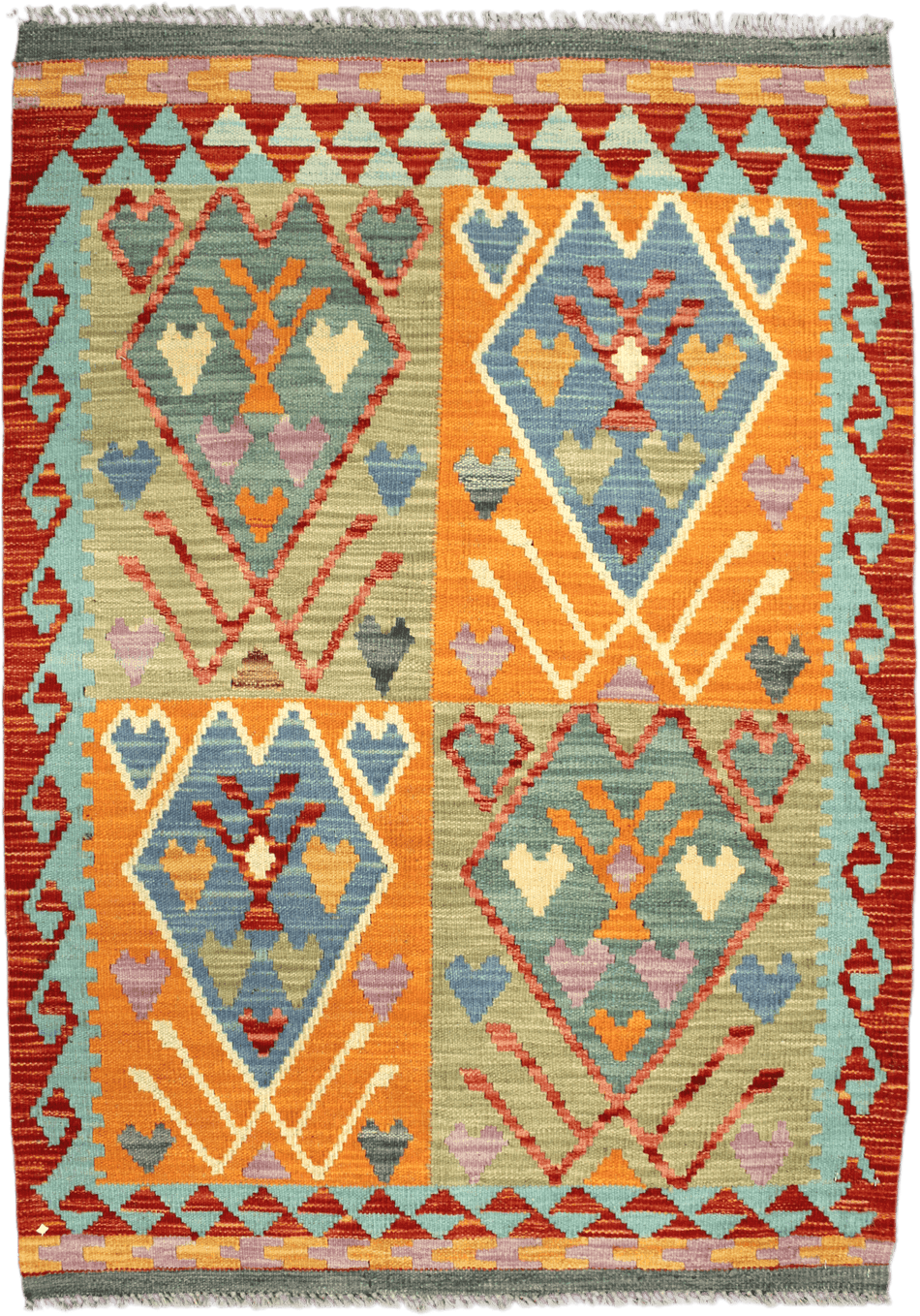 Chobi Kilim - 124 cm x 90 cm