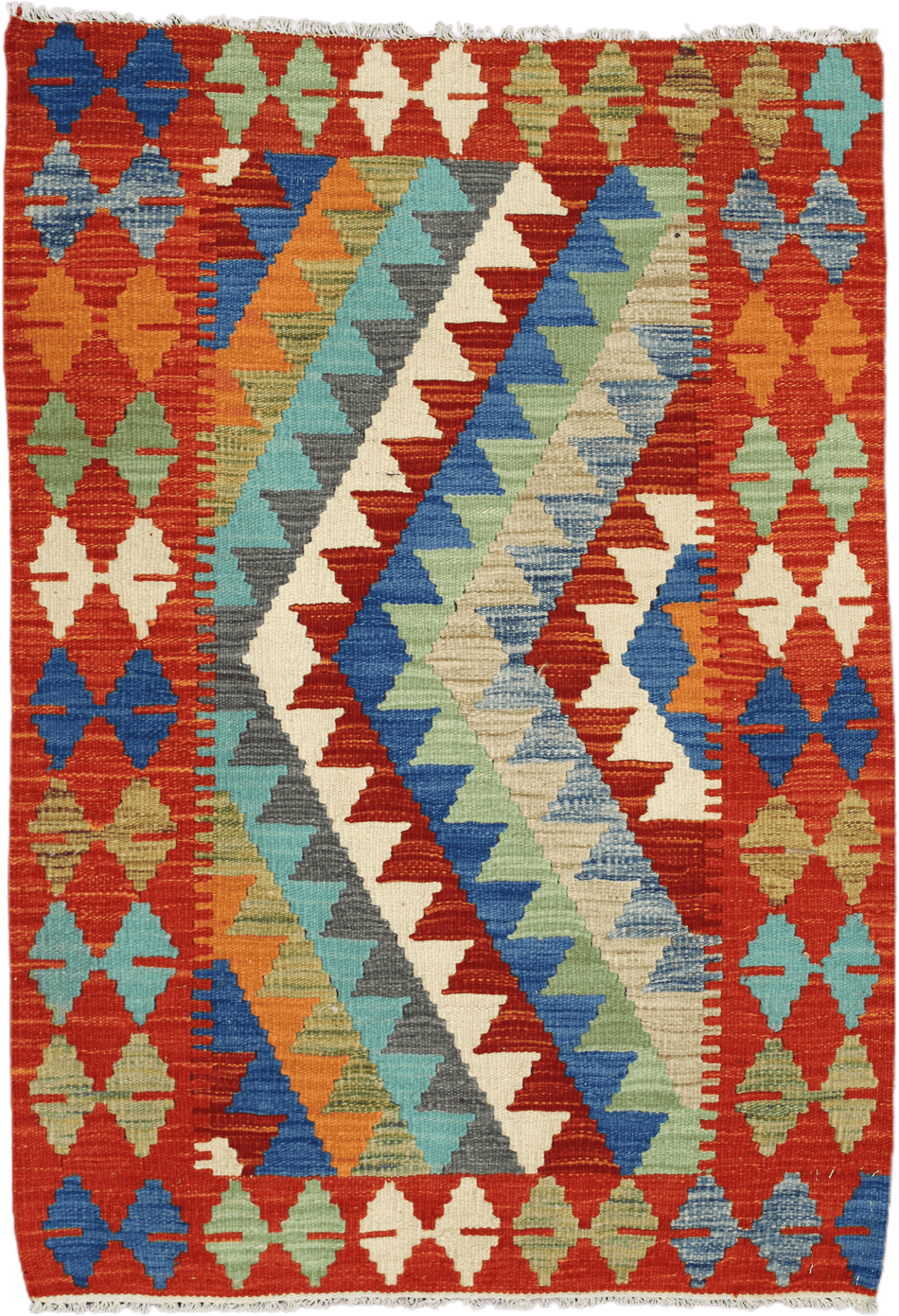 Chobi Kilim Rug  - 118 cm x 82 cm