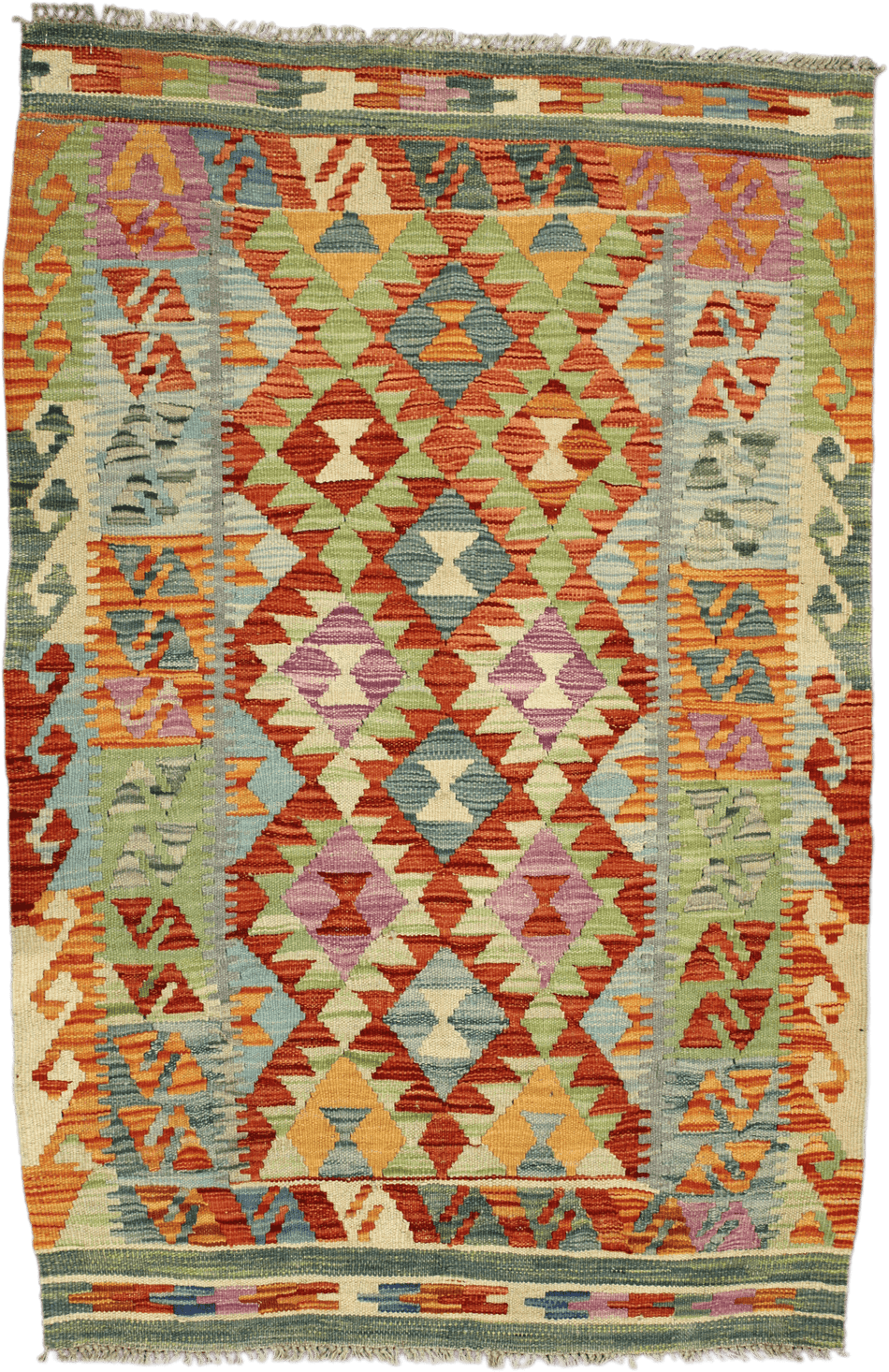 Chobi Kilim Rug  - 128 cm x 83 cm