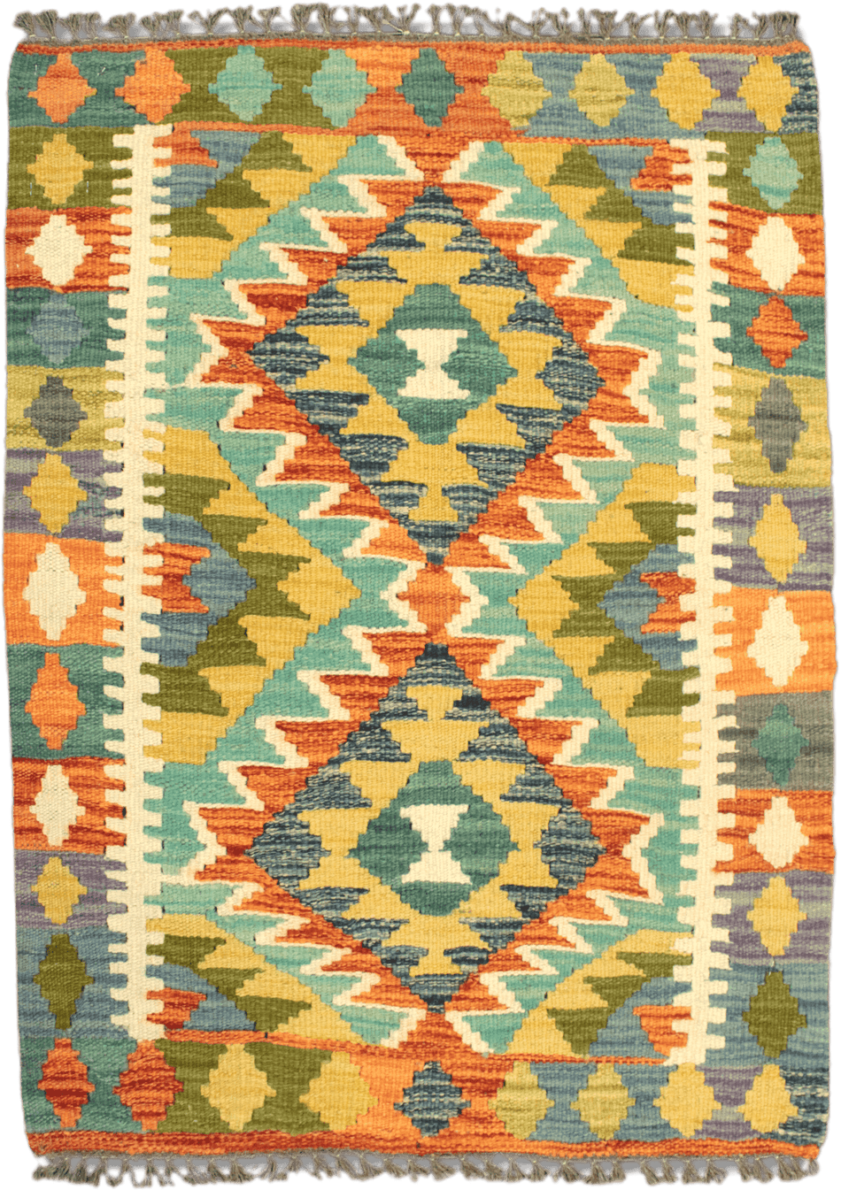 Chobi Kilim Rug  - 85 cm x 63 cm