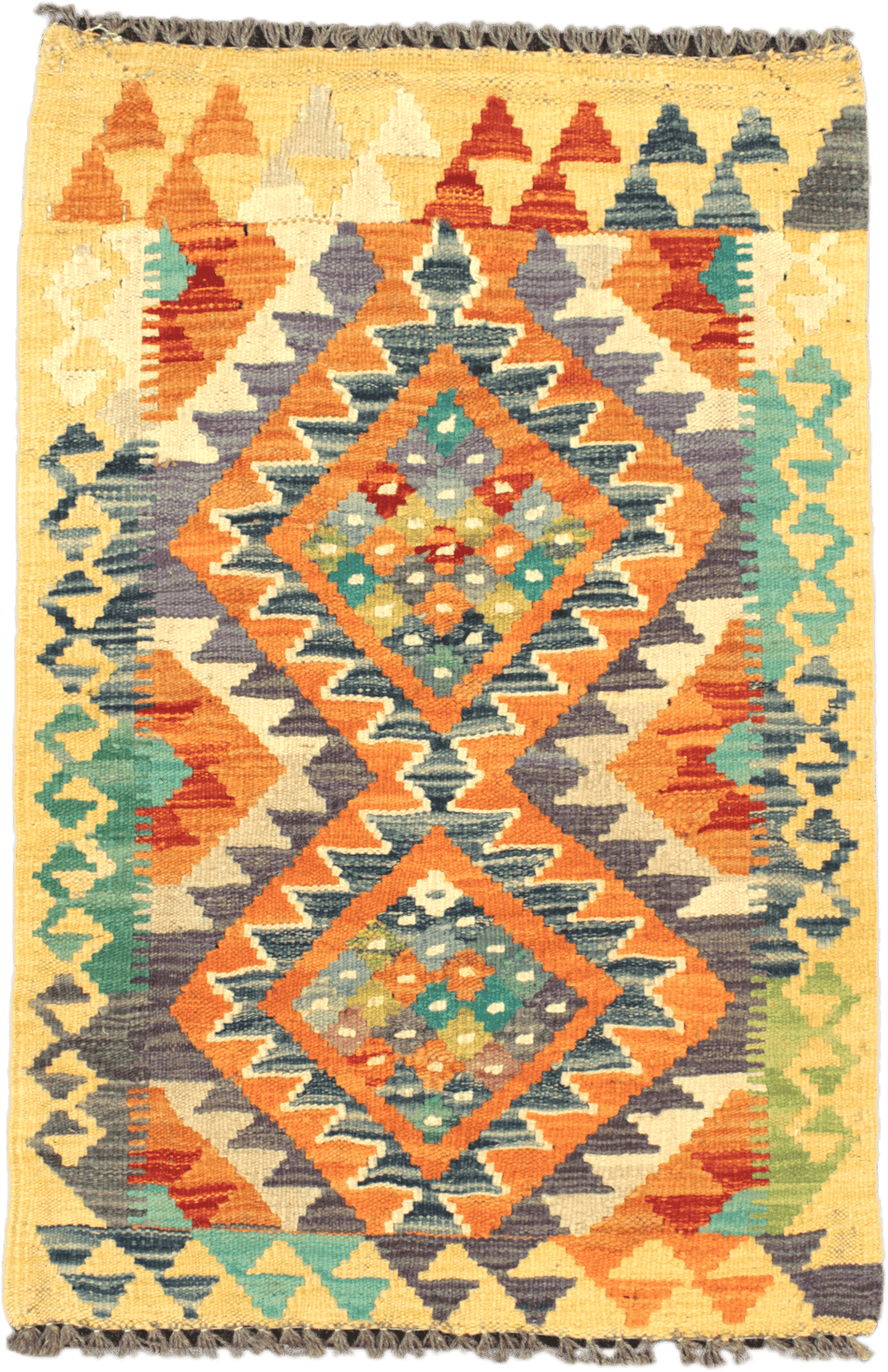 Chobi Kilim Rug  - 85 cm x 55 cm