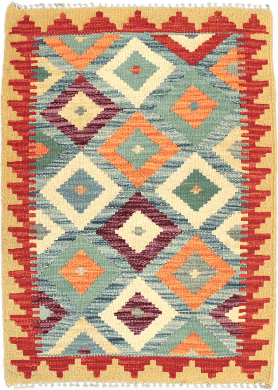 Chobi Kilim Rug  - 86 cm x 64 cm
