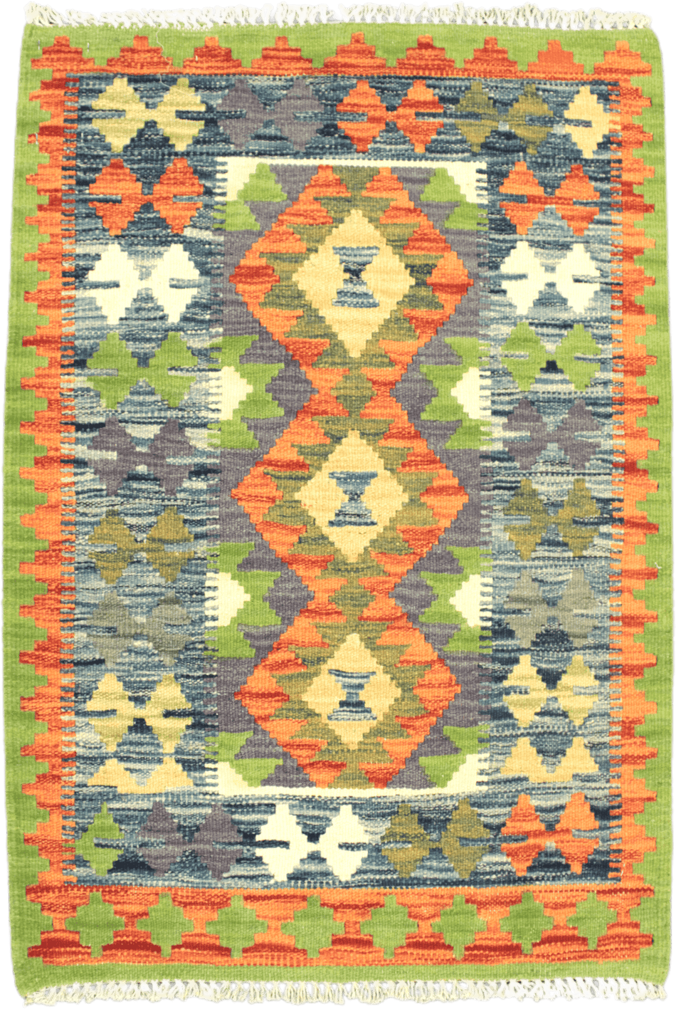 Chobi Kilim Rug  - 88 cm x 61 cm