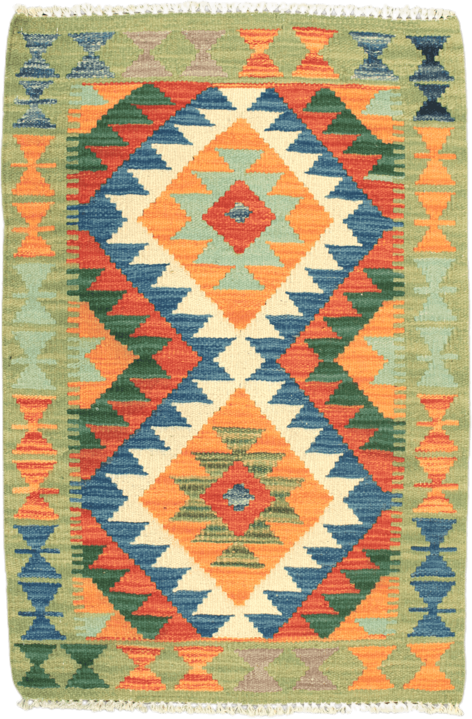 Chobi Kilim Rug  - 90 cm x 61 cm