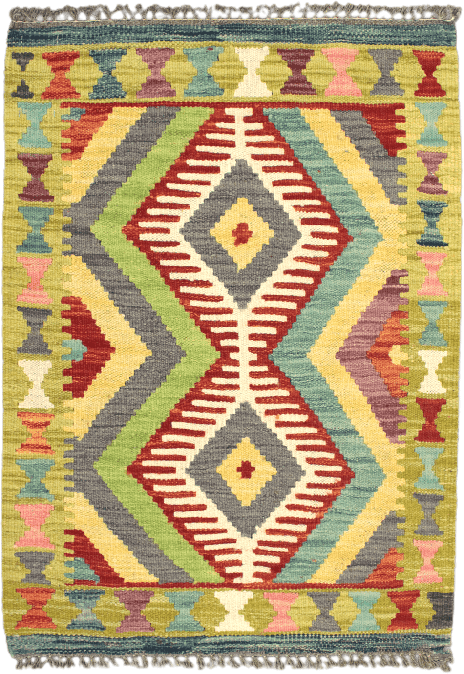 Chobi Kilim Rug  - 82 cm x 59 cm