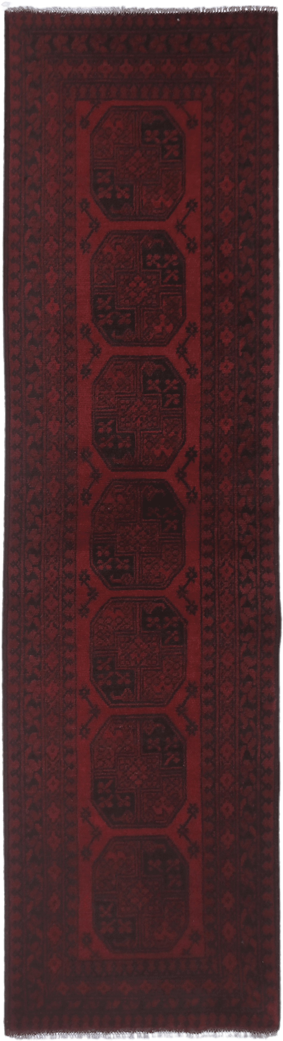 Turkoman Rug - 286 cm x 81 cm