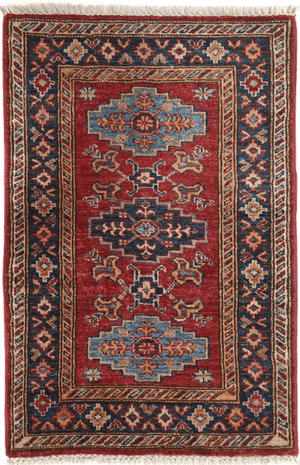 Super Kazak Rug - 92 cm x 57 cm