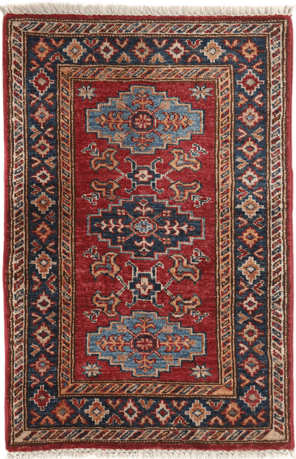 Super Kazak Rug - 92 cm x 57 cm