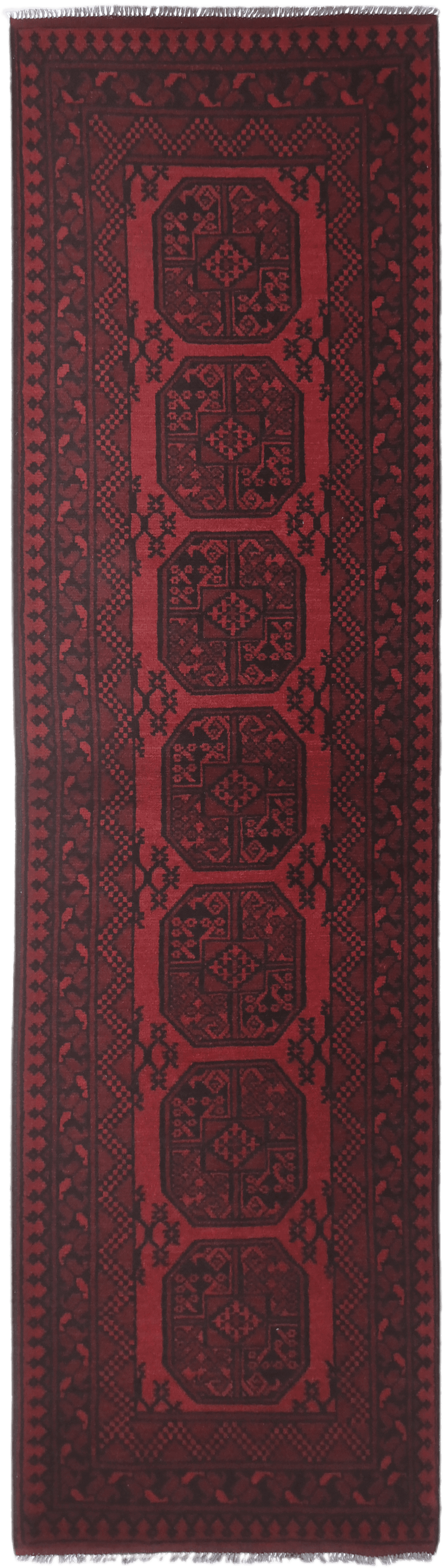 Turkoman Rug - 287 cm x 83 cm