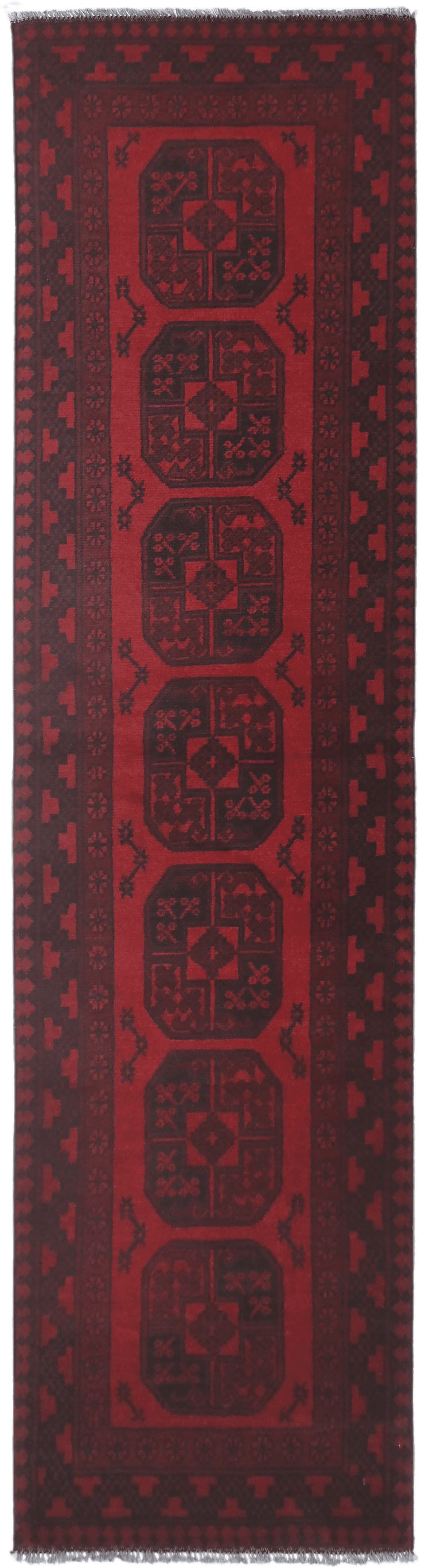 Turkoman Rug - 283 cm x 72 cm